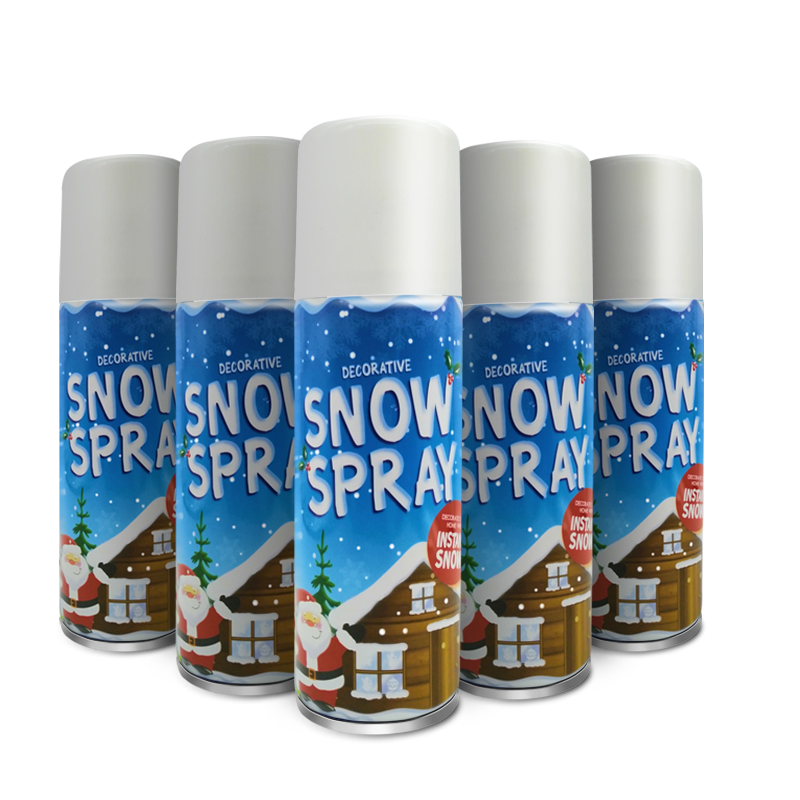 Spray de neige Graffiti de Noël Spray de neige verre Spray de neige