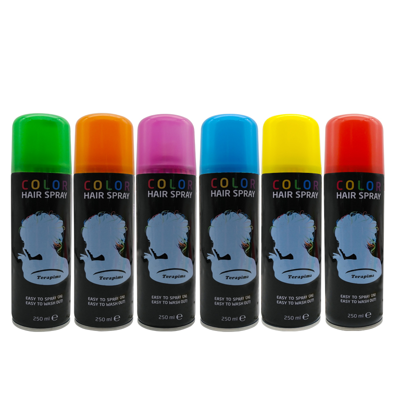 Color Hair Spray Party Hair Spray Temporary shampooing Hair Spray