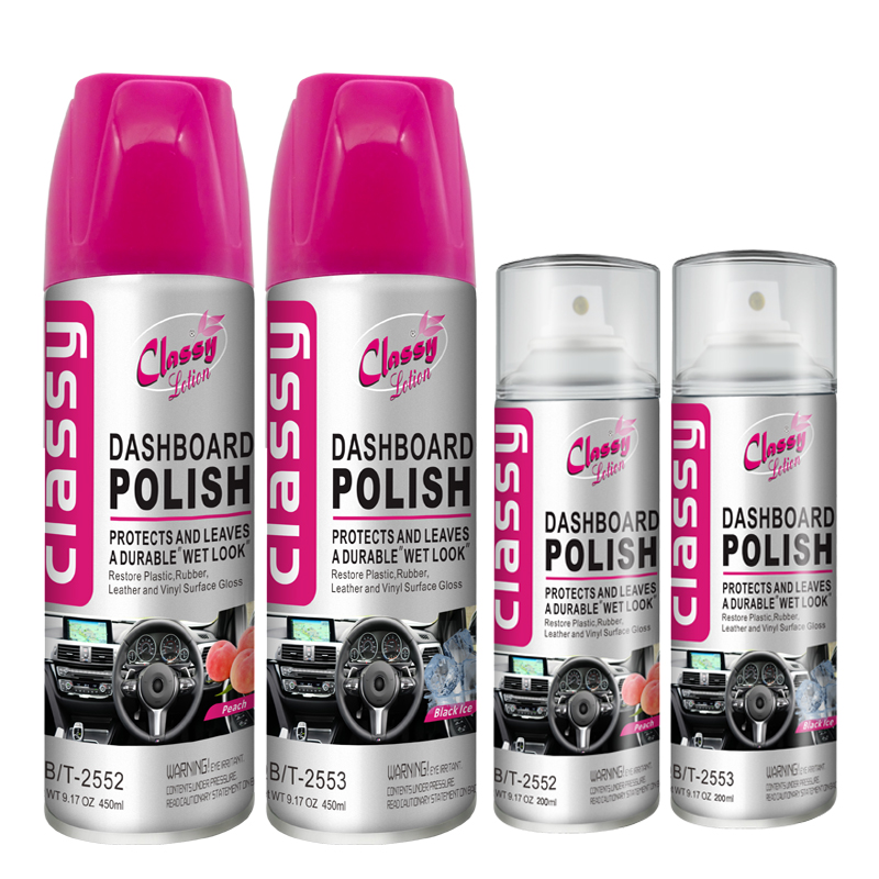 Tableau de bord de voiture Spray polonais en cire de cire de cire